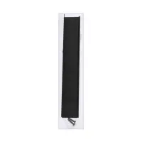 Ручка профильная мебельная торцевая CAPPIO RT001BL, L=200 мм, м/о 160 мм, чёрная