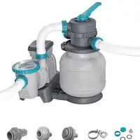 Фильтр-насос, 220-240V, 6056 л/ч, для бассейна, песочный, 58497 Bestway