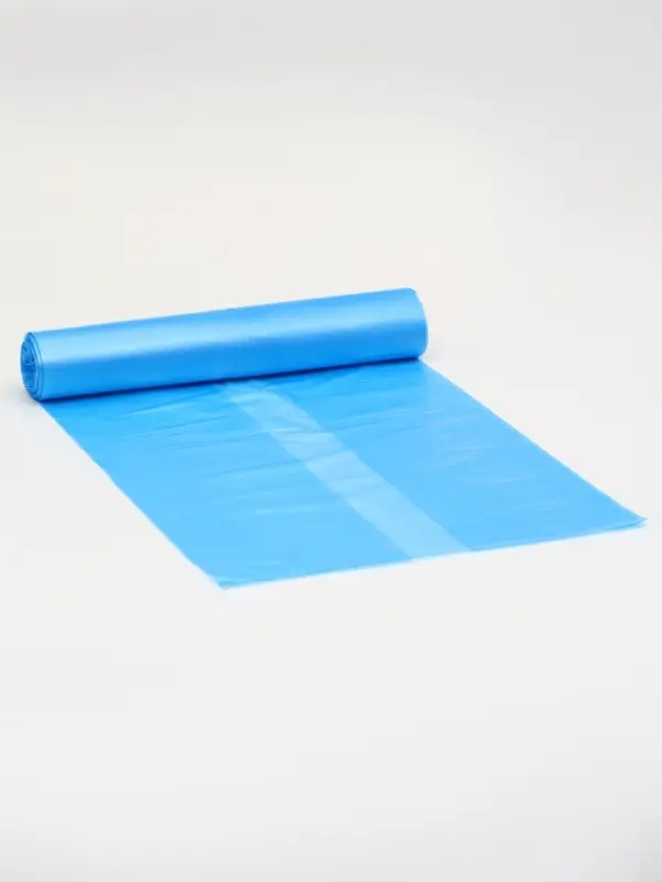 Мешки для мусора 60 л, ПНД, 20 мкм, 20 шт. в рулоне, синие