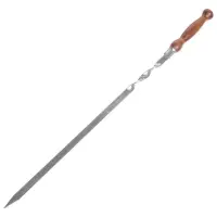 Шампур с деревянной лакированной ручкой, 64&times;2.5 см