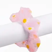 Резинка для волос &laquo;Ромашка&raquo; розовая, Коты аристократы