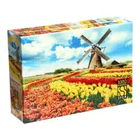 Пазл 1000 эл. "Мельница в тюльпанах" 79822