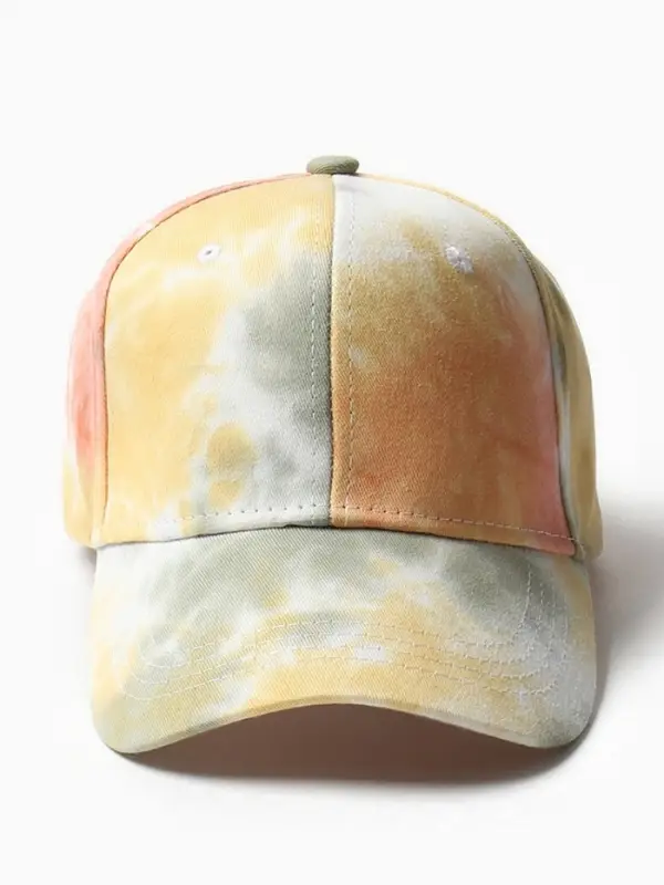 Кепка женская MINAKU Tie-dye, оранжевая, размер 54-56