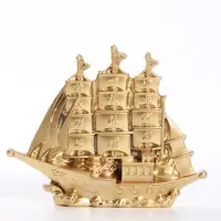 Фигурка полистоун &laquo;Корабль с иероглифами&raquo; 9.7&times;2.5&times;7.5 см