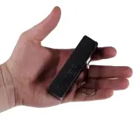 Внешний аккумулятор PB-03, 2200 мАч, USB, 1 А, крепление кольцо, чёрный