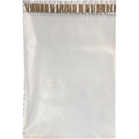 Курьер-пакет прозрачный, без кармана 110х210+40 мм, 50 мкм (100 шт/уп)