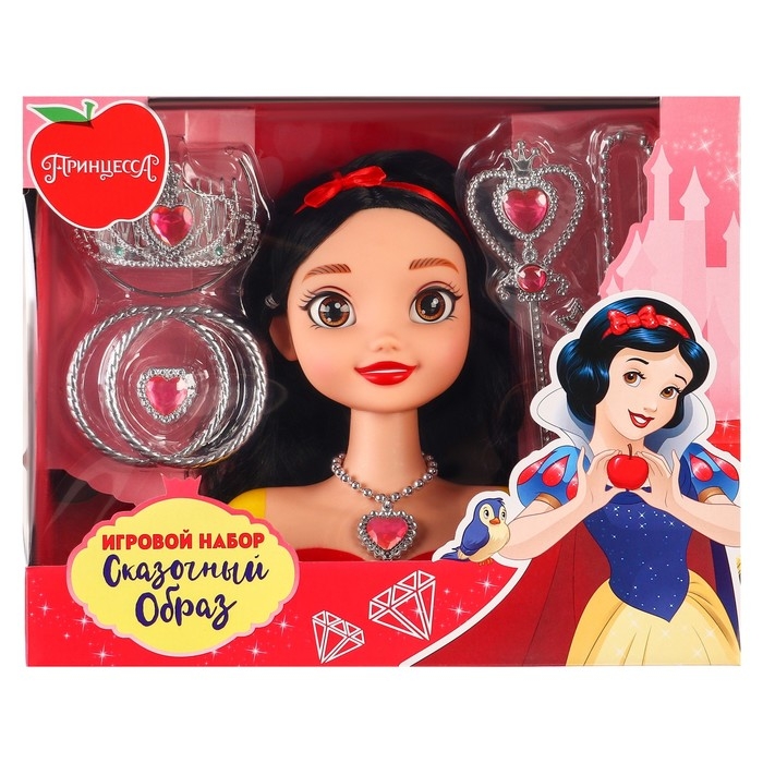 Игровой набор, кукла-манекен с аксессуарами Игровой набор, кукла-манекен с аксессуарами "Сказочный образ", Белоснежка