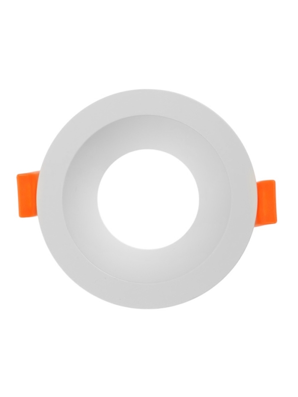 Светильник встраиваемый под лампу MR16, круг, пластик, белый Светильник встраиваемый под лампу MR16, круг, пластик, белый