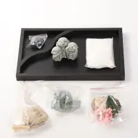 Сад камней &laquo;Три будды в саду&raquo;, с подставкой для благовоний, 27&times;17&times;6 см