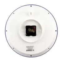 Часы настенные, серия: Цветы, &laquo;Цветущее дерево&raquo;, плавный ход, d=29 см, сиреневый обод