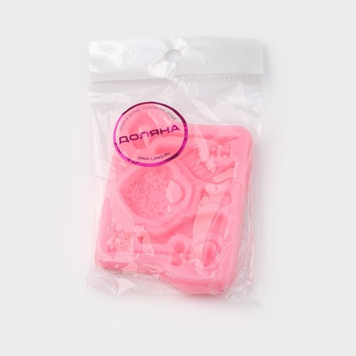 Молд Доляна «Ключ от сердца», силикон, 8,5×6,8 см, цвет МИКС Молд Доляна «Ключ от сердца», силикон, 8,5×6,8 см, цвет МИКС