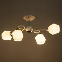 Светильник потолочный BayerLux &laquo;Миссури&raquo;, люстра 4хЕ27, 40 Вт, белый, 71&times;36&times;29 см