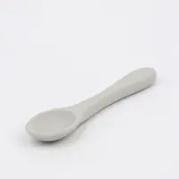 Набор детской посуды для кормления силиконовый с прорезывателем, 5 предм., M&B