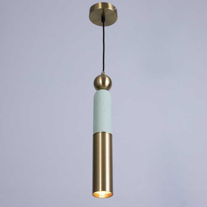 Светильник BayerLux "Леонтия" Е27 40Вт зеленый 6х6х40-140см