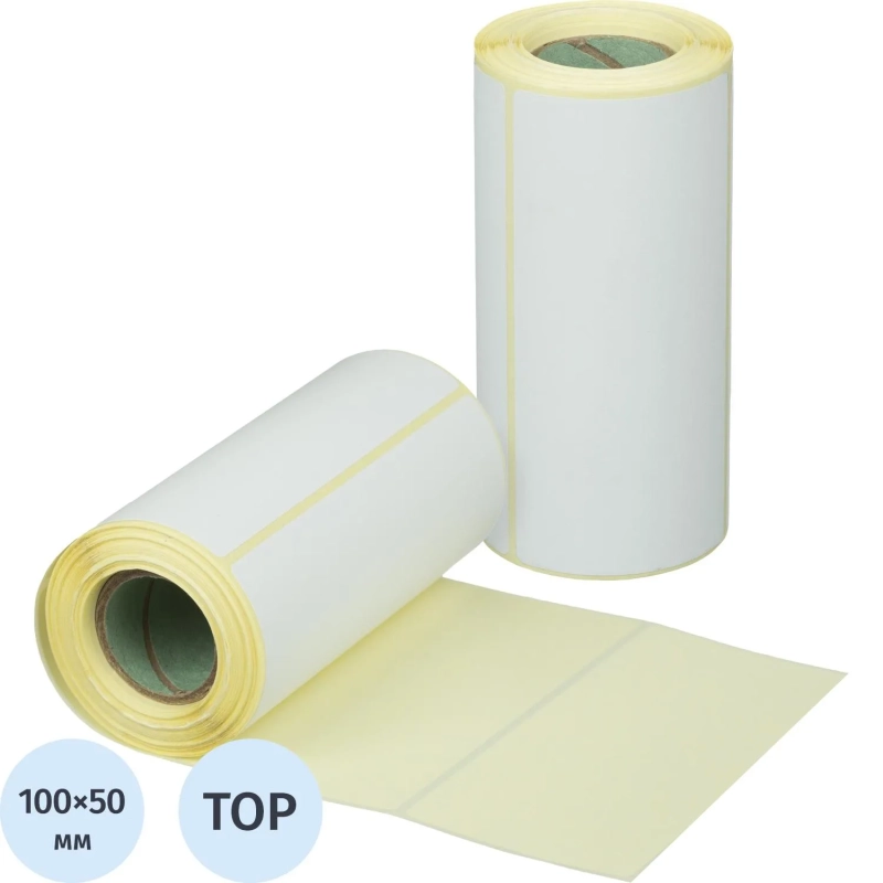 Термоэтикетки ТОП 100х50,&nbsp;200 шт/рул, вт. 25