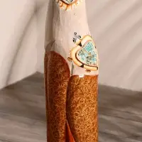 Сувенир дерево "Кошка в ошейнике с сердечком" 80 см