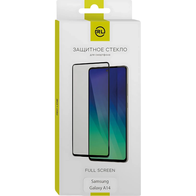 Защитное стекло Red Line УТ000035053 Samsung Galaxy A14 FullGLUE черный