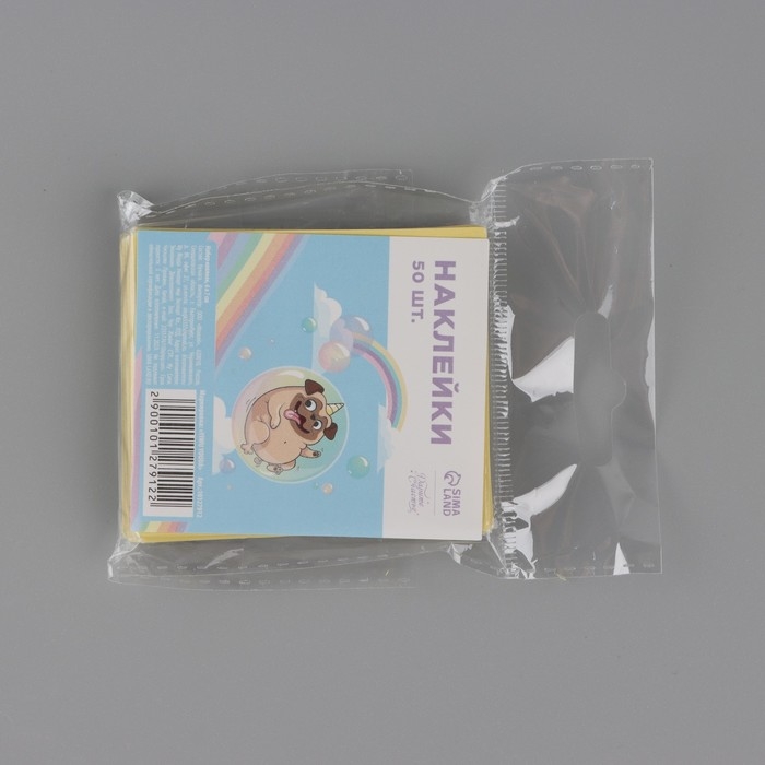 Наклейки-стикеры, набор,«Радужные наклейки», 6 х 7 см, 50 шт Наклейки-стикеры, набор,«Радужные наклейки», 6 х 7 см, 50 шт