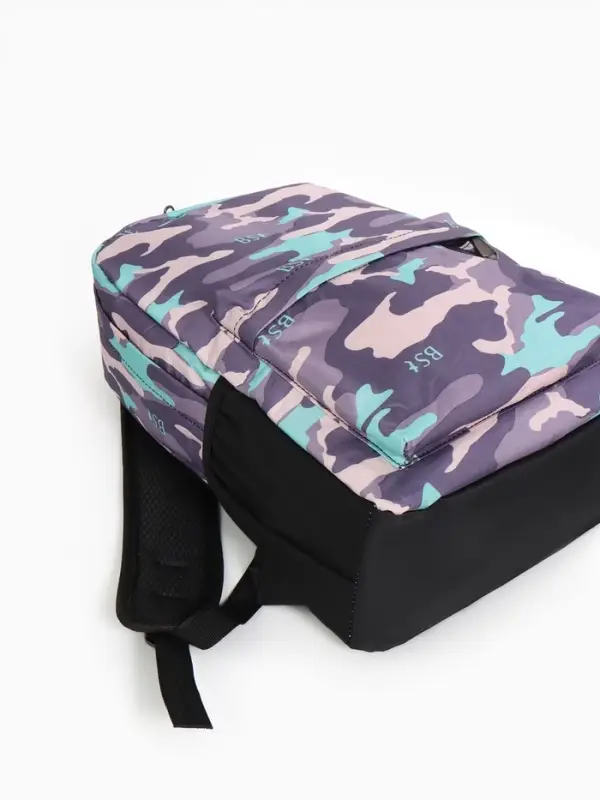 Рюкзак школьный для девочки, 30&times;13&times;42 см, сиреневый