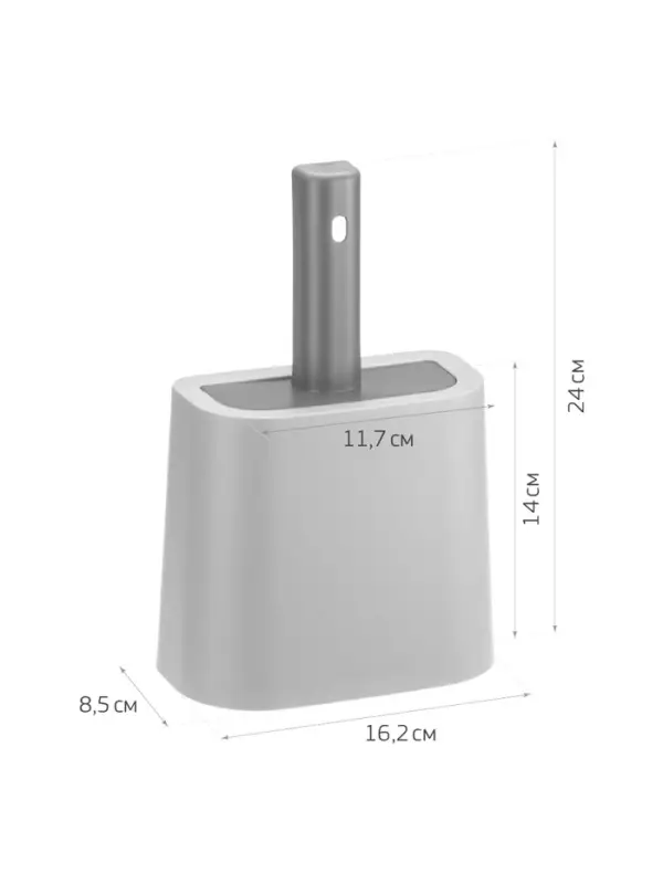 Совок для кошачьего туалета, с подставкой, смоки