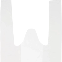 Пакет-майка ПНД 16+12х30 9 мкм 100шт./уп. белая