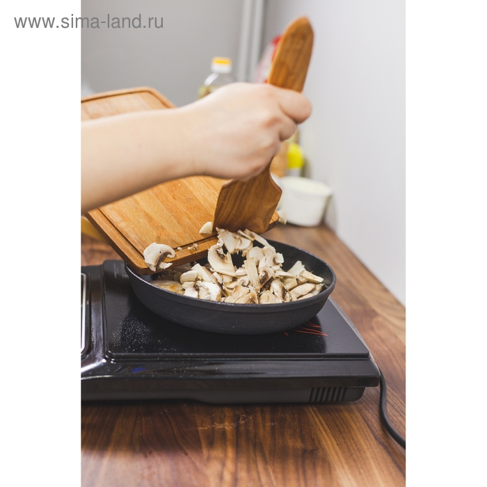 Лопатка кухонная, толстая, 30 см, черешня