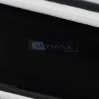 Дозатор для моющего средства SAVANNA &laquo;Природа&raquo;, 450 мл, с подставкой для губки, чёрный