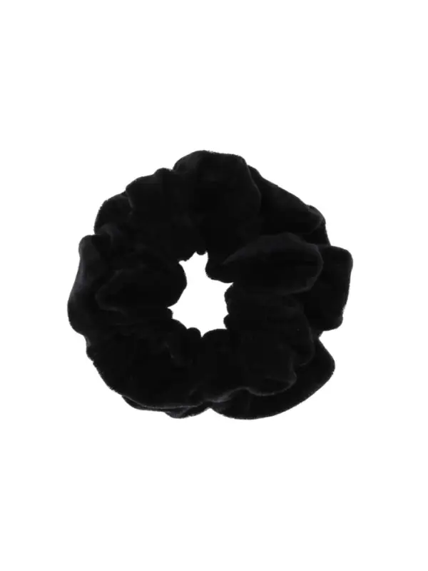 Резинка для волос QF &laquo;Орбита&raquo;, джемма бархат, 10 см, чёрная