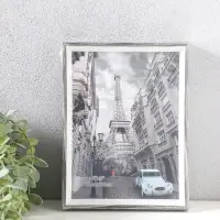 Фоторамка пластик 15х20 см "Данте" чёрный состаренный 20,8х15,8х2,5 см