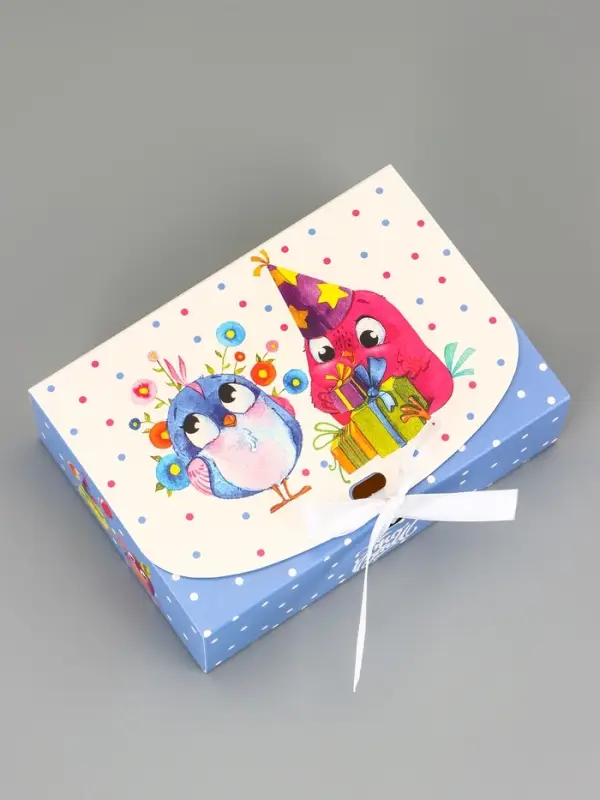 Подарочная коробка сборная &laquo;Сюрприз&raquo;, 16.5&times;11, 5&times;5 см