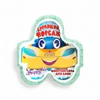 Бомбочка для ванн фигурная &laquo;Бурлящий форсаж&raquo;, аромат фруктов, 90 г