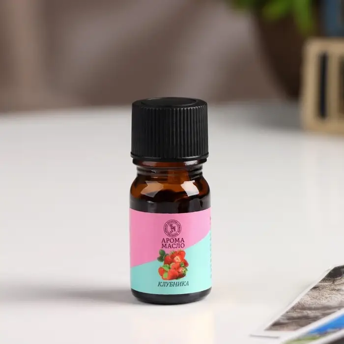 Эфирное масло  Эфирное масло "Клубника", 5 мл, "Богатство Аромата"