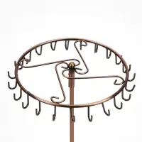 Подставка для украшений &laquo;QF. Вешалка&raquo;, 23 крючка, 21&times;34 см, цвет медный