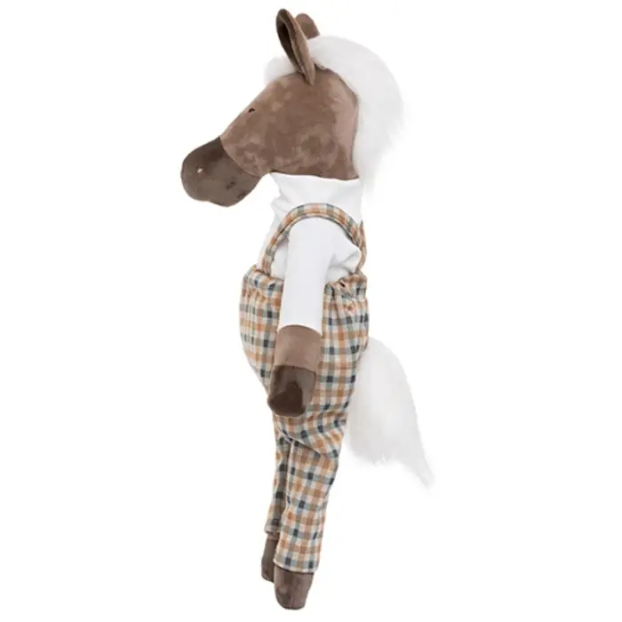Мягкая игрушка «Конь Алесь», в комбинезоне, 30 см