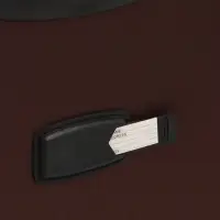 Чемодан на колёсах TEXTURA, кодовый замок, с увеличением, 42&times;26&times;68 см, 24", коричневый