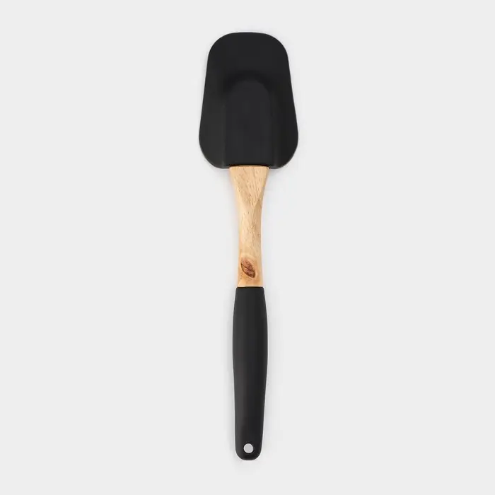 Лопатка Доляна «Макота», 26,5×6,5 см, цвет бежевый/черный Лопатка Доляна «Макота», 26,5×6,5 см, цвет бежевый/черный