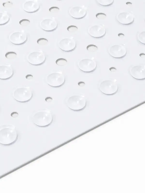 Коврик для ванной на присосках Доляна &laquo;Пузырьки&raquo;, 100&times;40 см, белый