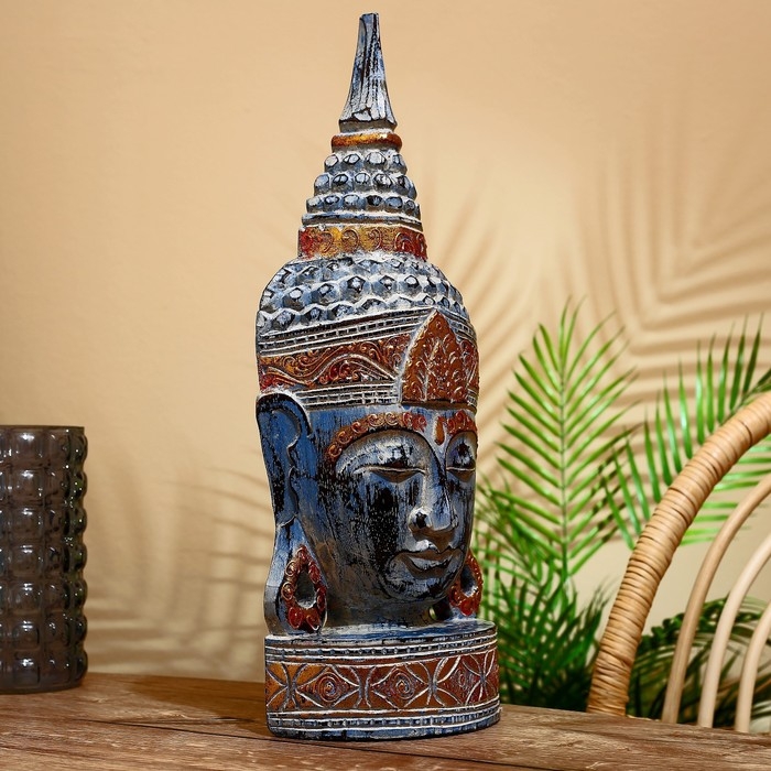 Сувенир Сувенир "Голова Будды" албезия 50 см