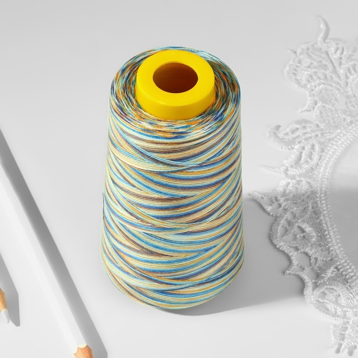 Нитки мультиколор 40/2, 2700 м, цвет разноцветный Нитки мультиколор 40/2, 2700 м, цвет разноцветный