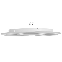 Светильник с ПДУ 1584/5 LED 200Вт диммер белый d.50 см BayerLux