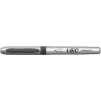 Перманентный маркер, BIC узел 0.8 мм, цвет черный