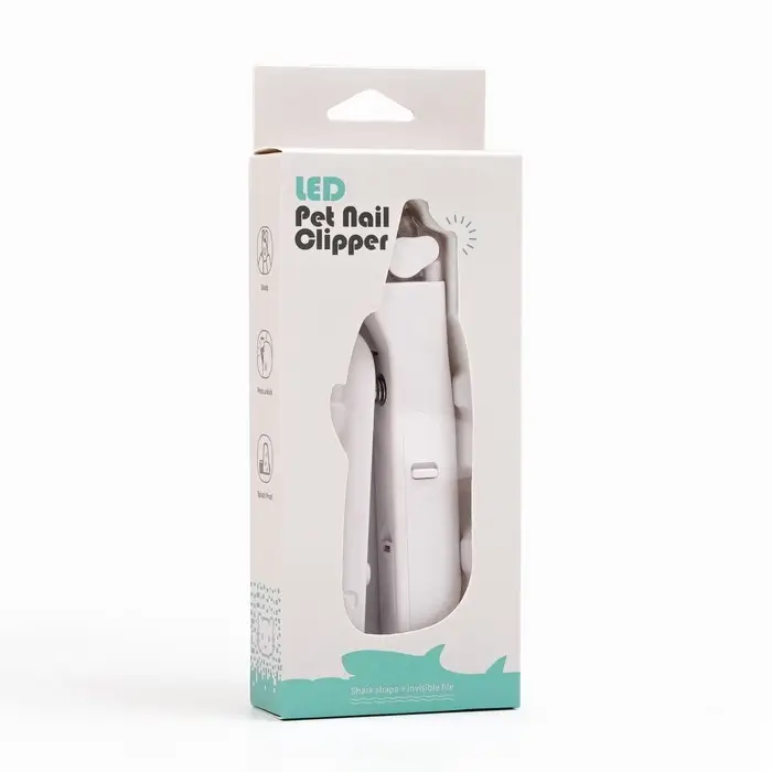 Умный когтерез для животных, с пилкой, LED фонарём и контейнером для когтей, на батарейках Умный когтерез для животных, с пилкой, LED фонарём и контейнером для когтей, на батарейках