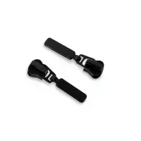 Бегунок автоматический для молнии &laquo;Трактор&raquo;, №5, 10 шт., цвет чёрный