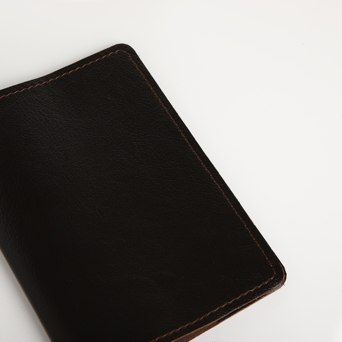 Обложка для паспорта TEXTURA, цвет коричневый