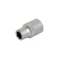 Головка торцевая 1/4"DR шестигранная 5.5мм, L=20мм пласт.подвес