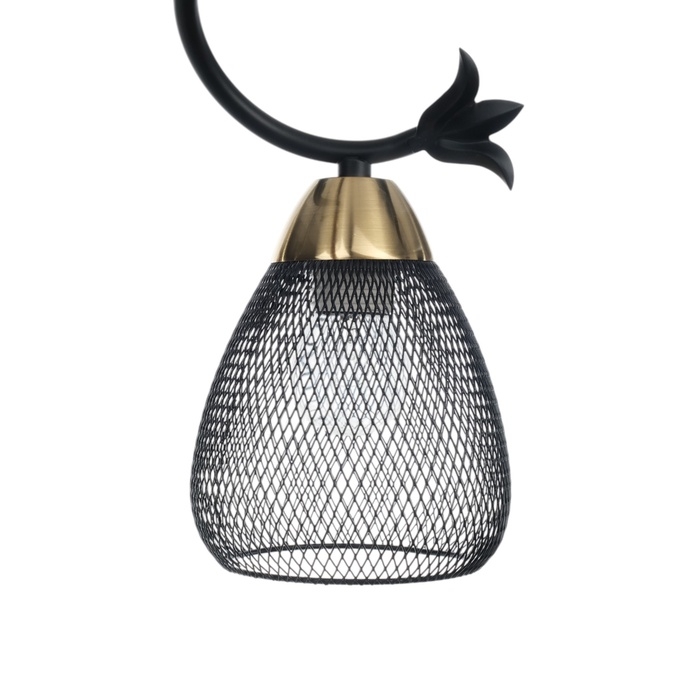 Люстра Люстра "Дассе" 2хЕ27 40Вт черно-бронзовый 47х15х24 см