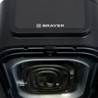 Аэрогриль BRAYER 2041BR,1500Вт, 5л, 8 программ, 200&deg;С, LСD-дисплей,таймер,решетка