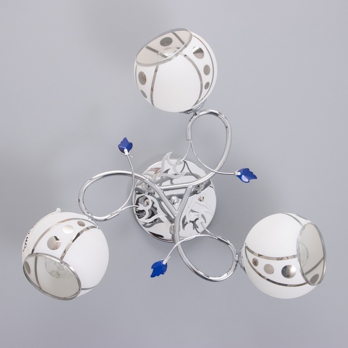 Люстра Люстра "Аура" 3х40Вт Е27 Хром МОДЕЛЬ: 2612363