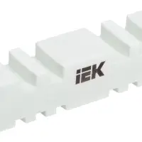 Изолятор шинный плоский ИШП 2P для шин 5мм и 10мм 180мм IEK