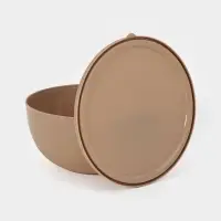 Салатник с крышкой Plastic Centre Galaxy, 2.5 л, пластик, МИКС